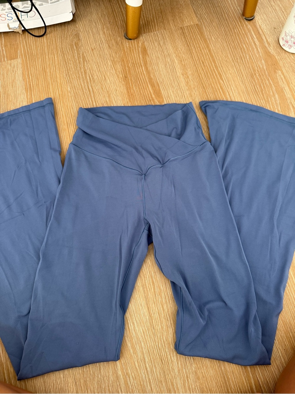 aerie Blue flare leggings